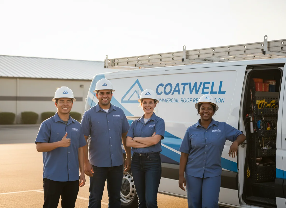 Commercial roof coating company in Benson, VT